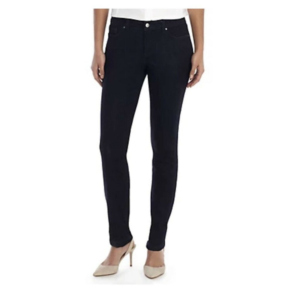 THE LIMITED DENIM SIZE 0 SHORT SKINNY LEG 917 WOMENS DARK WASH JEANS $79